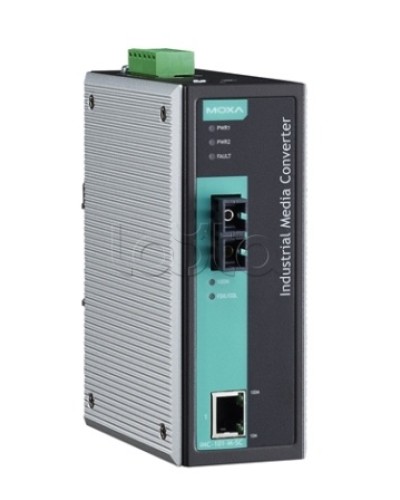 Медиаконвертер Ethernet 10/100BaseTX в 100BaseFX (SC) Moxa IMC-101-S-SC-T в Пятигорске Дополнительное оборудование для ОПС Pintop.ru