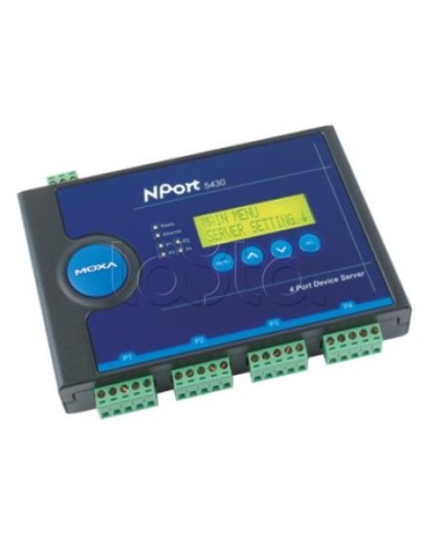 Сервер 4-портовый RS-422/485 в Ethernet Moxa NPort 5430I в Пятигорске Дополнительное оборудование для ОПС Pintop.ru