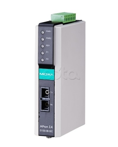 Сервер 1-портовый RS-232/422/485 в Ethernet Moxa NPort IA-5150-S-SC-T в Пятигорске Дополнительное оборудование для ОПС Pintop.ru