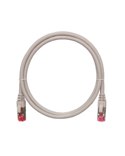 Шнур коммутационный 2хRJ45/8P8C F/UTP кат.5е (NMC-PC4SD55B-030-C-GY) NIKOMAX (3 м) в Пятигорске Патчкорды (медные) Pintop.ru