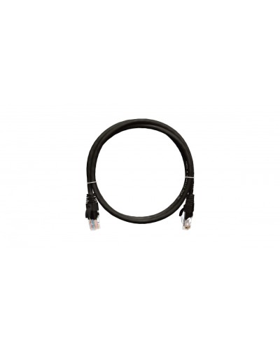 Шнур коммутационный 2хRJ45/8P8C, U/UTP, 4 пары, Кат.5е, LSZH, черный (1,5м) NIKOMAX NMC-PC4UD55B-015-C-BK в Пятигорске Патчкорды (медные) Pintop.ru