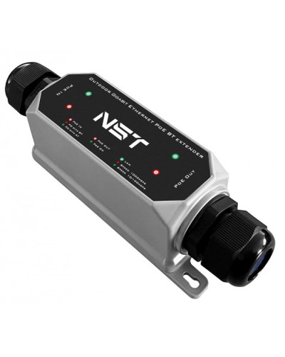 Уличный Ultra PoE удлинитель Gigabit Ethernet до 250м на 1 порт NST NS-EX-1GP/W в Пятигорске Дополнительное оборудование для сетей Pintop.ru