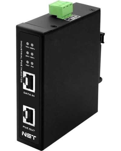 Промышленный PoE-инжектор Gigabit Ethernet на 90W с бустером напряжения NST NS-PI-1G-90/IB в Пятигорске Дополнительное оборудование для сетей Pintop.ru
