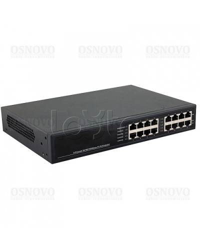 PoE-инжектор Gigabit Ethernet на 8 портов OSNOVO Midspan-8/150RG в Пятигорске Блоки питания для кожухов и камер Pintop.ru