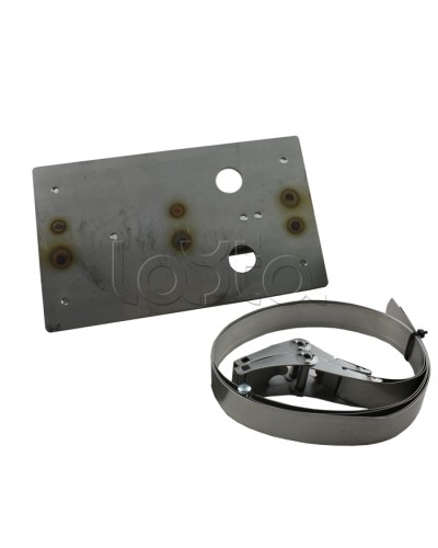 Кронштейн для крепления LaserScan RLS=3060 на столбе Optex RLS-PB в Пятигорске Кронштейны и планки для извещателей Pintop.ru