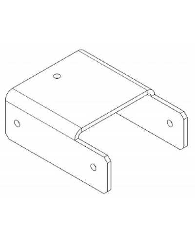 Накладка прямая нижняя PERCo-MB-16.4 в Пятигорске Дополнительное оборудование для СКУД Pintop.ru