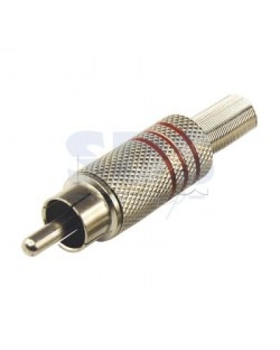 Разъем штекер RCA Металл под винт ZN Черные/Красные (100шт/уп) PROCONNECT 14-0410-4 в Пятигорске Коннекторы Pintop.ru