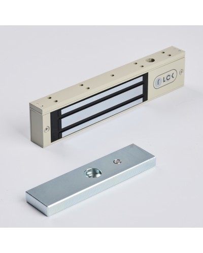 R-Lock RL-EM180-00G - Электромагнитный замкок, 180кг, DC12/24B, цвет корпуса серый, RAL7032 (галечный серый) в Пятигорске Электромагнитные замки Pintop.ru