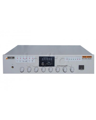 Микшер-усилитель ROXTON MZ-360 в Пятигорске Система оповещения и трансляции Roxton Pintop.ru