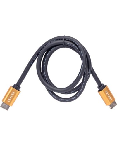 Кабель HDMI - HDMI 2.0, 1м, Gold REXANT 17-6102 в Пятигорске Системы видеонаблюдения Pintop.ru