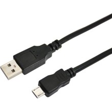 Кабель USB (шт. micro USB - шт. USB A) 1.8 метра, черный REXANT (18-1164-2)