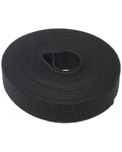 Лента-липучка многоразовая 5 м х 20мм, черная (1 шт/уп) REXANT 07-7526 в Пятигорске Монтажные материалы Pintop.ru