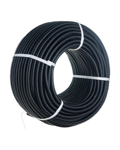 Труба гофрированная ПНД 16 с зондом (100 м) Rexant (28-0016-3) в Пятигорске Труба гофрированная Pintop.ru