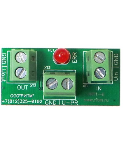 Одноканальный блок защиты от КЗ PRT1 Ritm в Пятигорске GSM мониторинг Ritm Pintop.ru