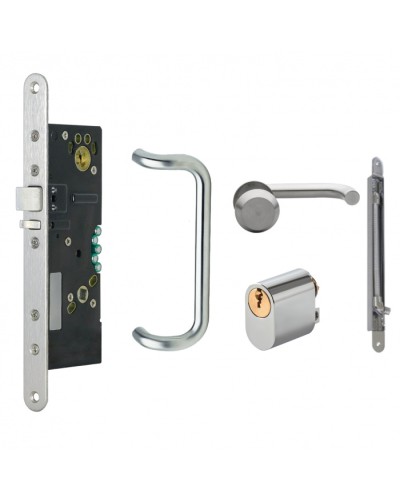Готовый комплект для установки замка RusGuard Моторный замок RG-Lock 595 (KIT) (Комплект) в Пятигорске Защелки Pintop.ru