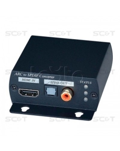 Преобразователь цифрового аудио из HDMI сигнала SC&T ARC01 в Пятигорске Видеоусилители, Модуляторы, Делители Pintop.ru