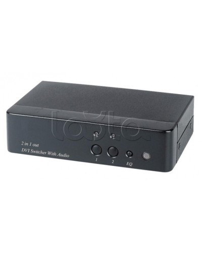 Коммутатор DVI и аудио сигналов SC&T DS02A в Пятигорске Видеоусилители, Модуляторы, Делители Pintop.ru