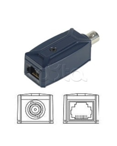 Удлинитель Ethernet, пассивный по коаксиальному кабелю SC&T IP01 в Пятигорске Видеоусилители, Модуляторы, Делители Pintop.ru