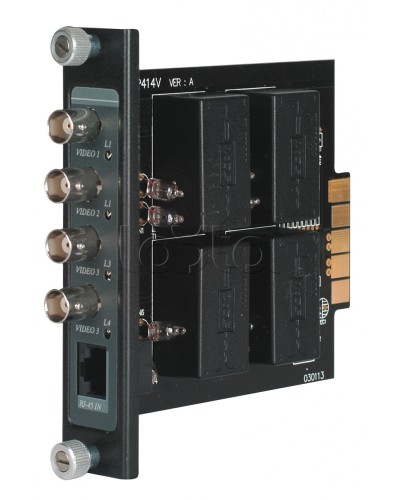 Приемник пассивный 4-х видеосигналов по витой паре, до 600 м SC&T TRP414VH в Пятигорске Видеоусилители, Модуляторы, Делители Pintop.ru