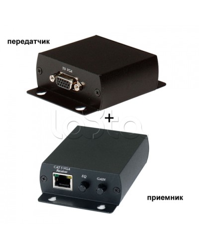 Комплект для передачи VGA сигнала по витой паре SC&T TTA111VGA в Пятигорске Видеоусилители, Модуляторы, Делители Pintop.ru
