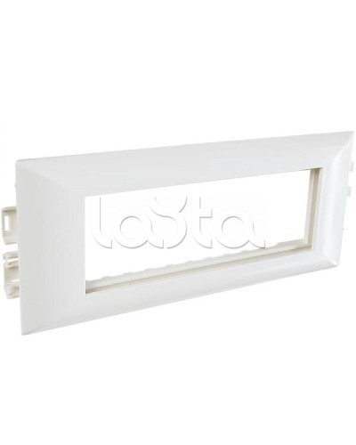 Суппорт с рамкой на 3 поста (45х45) в профиль для кабельных каналов 100х50, 105х50 SPL (100009S) в Пятигорске Аксессуары для кабель-канала Pintop.ru