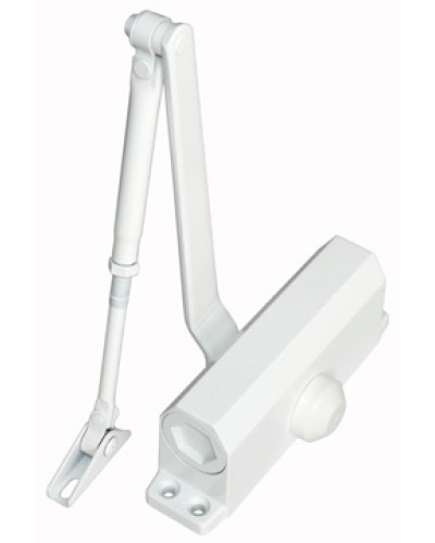 Доводчик двери c тягой EN 3-6 Smartec-СКД ST-DC036BC-WT в Пятигорске Доводчики Pintop.ru