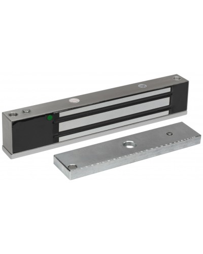 Smartec ST-EL263DLW-SS - Электромагнитный замок, уличное исполнение, СИД, датчик положения двери, IP68, нержавеющая сталь, усилие 260-280 кг. в Пятигорске Электромагнитные замки Pintop.ru