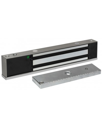 Smartec ST-EL323DLW-SS - Электромагнитный замок, уличное исполнение, СИД, датчик положения двери, IP68, нержавеющая сталь, усилие 320-340 кг. в Пятигорске Электромагнитные замки Pintop.ru