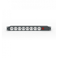 Блок розеток 1U, 8 розеток Sonar RD-8 (pwc)