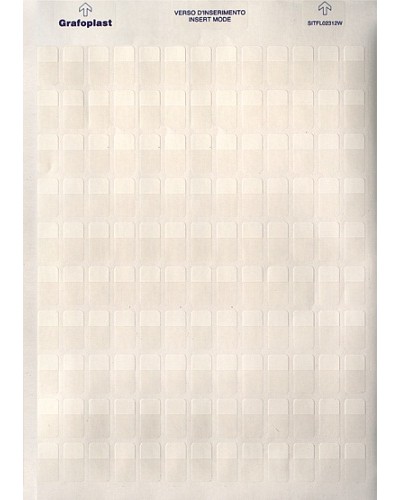 Табличка маркировочная 20х10мм. Полиэстер. Белая DKC (SITFP1020W) в Пятигорске Аксессуары для лотков Pintop.ru