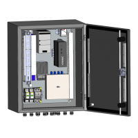 Узел коммутации всепогодный SpaceCam SC-Box-L2-8GP-240-2G-UPS(G)