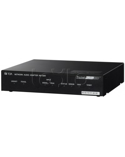 Шлюз передачи аудио, управляющих сигналов через сеть TOA NX-100S W в Пятигорске Системы оповещения и трансляции TOA Pintop.ru