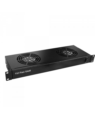 Блок 2-х вентиляторов 19, с подшипниками, без термостата, 1U TWT (TWT-CBB-FANB2-RACK) в Пятигорске Вентиляторные модули Pintop.ru