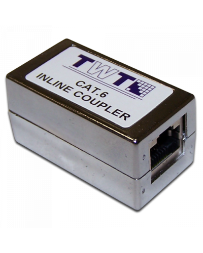 Повторитель портов RJ-45, экранированный, категории 6 TWT (TWT-CP45STP6) в Пятигорске Проходные адаптеры RJ-45 и разветвители Pintop.ru