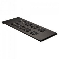 Блок 8-ми вентиляторов в крышу шкафа Business глубиной 1000 мм, с подшипниками TWT (TWT-CBB-FANB8-10)