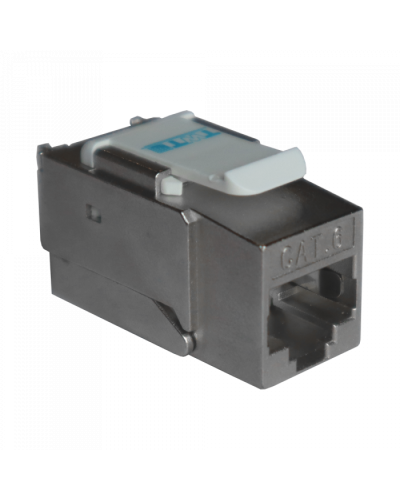 Модуль Keystone RJ45, Cat.6, STP, 90 градусов, белый TWT (TWT-OK45STP/6-WH) в Пятигорске Коннекторы и разъемы Pintop.ru