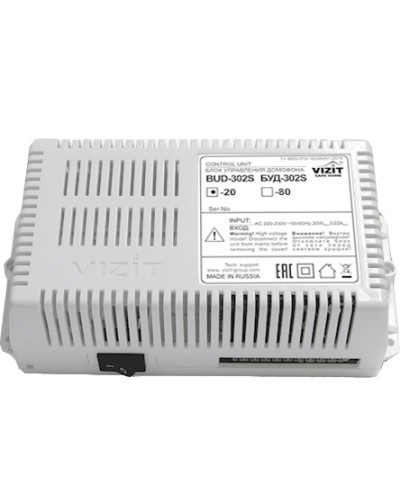 Блок управления и питания Vizit БУД-302S-20 в Пятигорске Блоки управления многоабонентные Pintop.ru