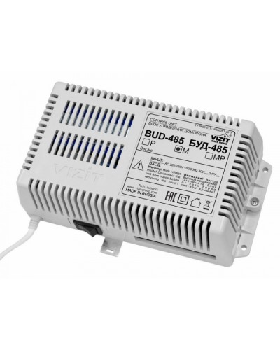 Блок управления и питания домофона VIZIT БУД-485М в Пятигорске Блоки управления многоабонентные Pintop.ru