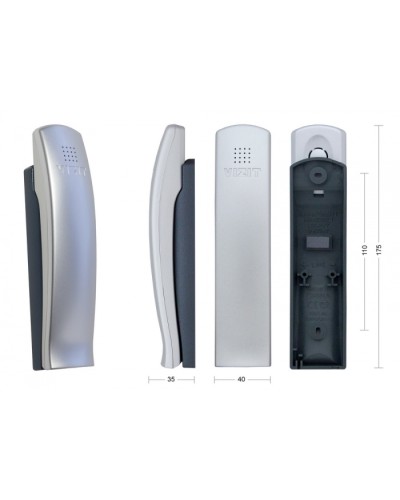 Трубка переговорная Vizit УКП-7M в Пятигорске Многоабонентные устройства Pintop.ru