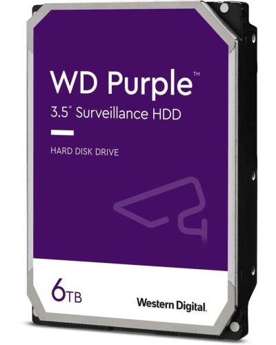 Жесткий диск Western Digital Purple HDD 6 Tb SATA-III 3.5 WD62PURZ в Пятигорске Жесткие диски (HDD) Pintop.ru