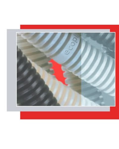 Труба гофр. ПВХ 16 мм (100 м) Экопласт (10016) в Пятигорске Труба гофрированная Pintop.ru