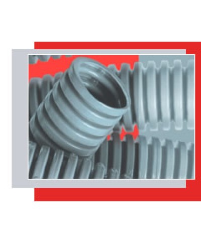 Труба гофрированная ПВХ тяжелая, с зондом диам. 40 мм (20м) Экопласт 11140 в Пятигорске Труба гофрированная Pintop.ru