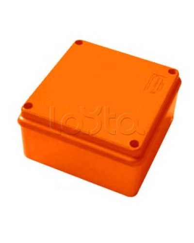 Коробка огнестойкая 100х100х55, 5P, (1,5-10 мм2), без галогена Экопласт 42317HF в Пятигорске Коробки (ОКЛ) Экопласт Pintop.ru