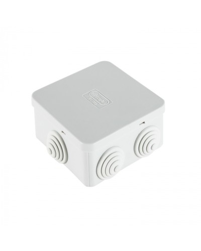 Коробка распределительная о/п, для монтажного пистолета 85х85х50, без галогена, 6 вых, IP44 (44066HF) в Пятигорске Распределительные коробки Pintop.ru