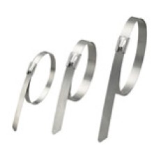 Хомут кабельный стальной 4,6x200 мм (50 шт/уп) Экопласт 45320