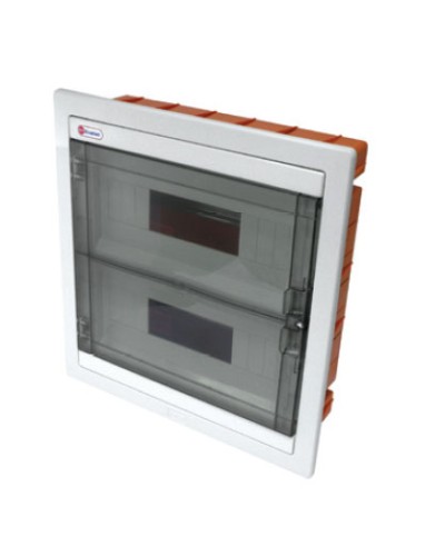 Щиток скрытой установки, 24 модулей, IP40 Экопласт 46024 в Пятигорске Боксы для автоматов Pintop.ru