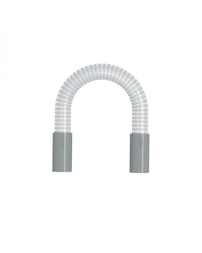 Гибкий переход для трубы диам. 25мм, длина 30см, цвет серый (49415GR) в Пятигорске Повороты, муфты, тройники Pintop.ru