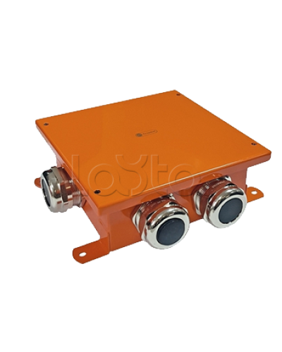 SMB120 Коробка металлическая, огн. E-110,о/п 120х120х60, 4 метал. гермоввода, IP66, 12P, (1,5-4 мм2), цвет оранж. Экопласт (56174) в Пятигорске Распределительные коробки Pintop.ru