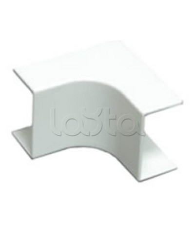 Угол внутренний плавный стандарт TIA 20х12,5 мм Экопласт 72114R в Пятигорске Аксессуары для кабель-канала Pintop.ru