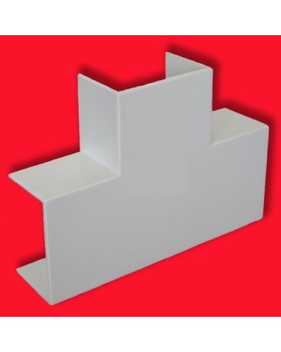 Угол Т-образный для кабель-канала МЕХ, для сечения 75/3x20 Экопласт 72416 в Пятигорске Аксессуары для кабель-канала Pintop.ru